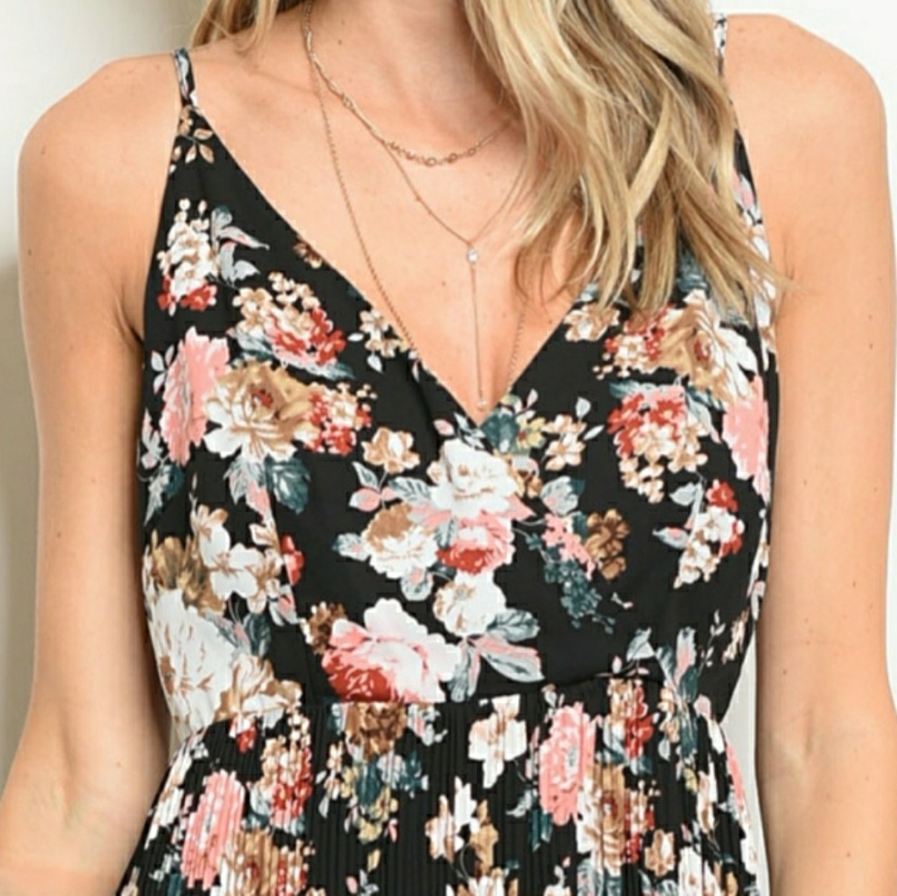 BRAND NEW! Floral Midi Dress - Picture 4 of 9